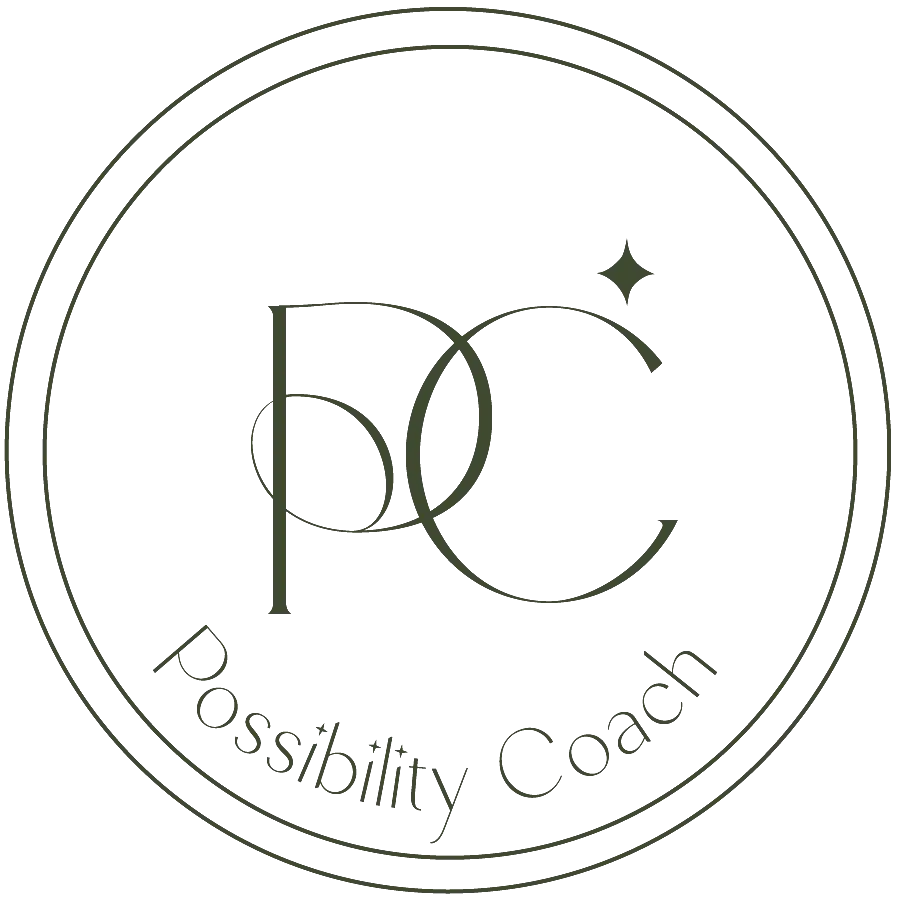Possibility Coach Logo. When clicked takes user to home page.